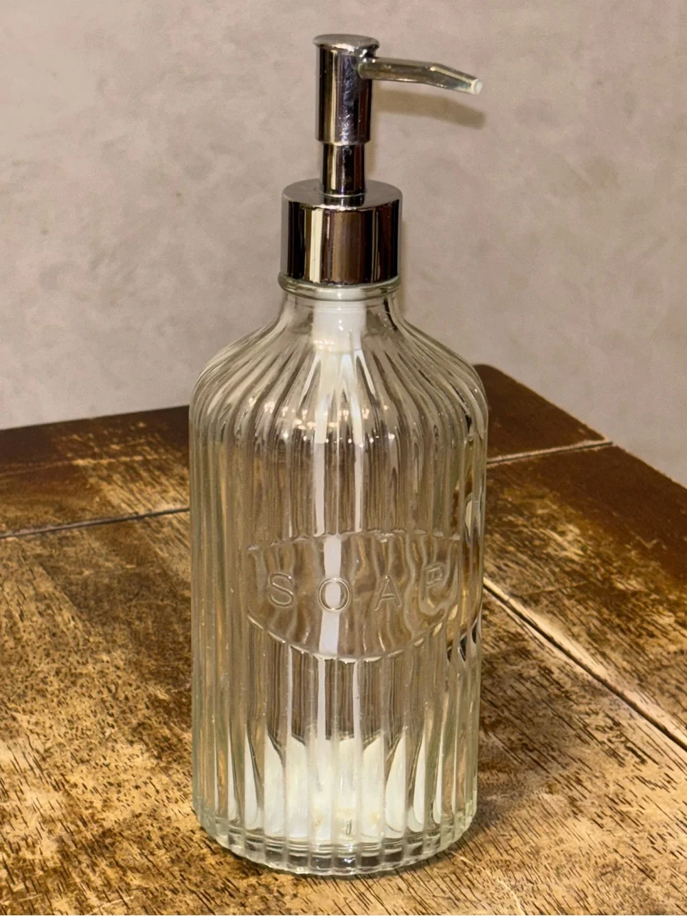 Beautiful, Glass, Soap Despenser